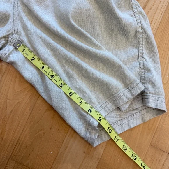 Tommy Bahama Linen Cotton Chino Shorts Light Khaki Size 36 - Picture 9 of 12